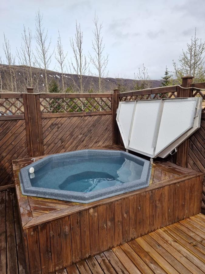 Golden Circle Cabin, Hot Tub Villa Geysir Exterior photo